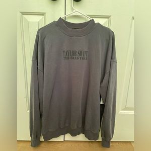 NWT Rare Taylor Swift Eras Tour Blue Crewneck Sweatshirt